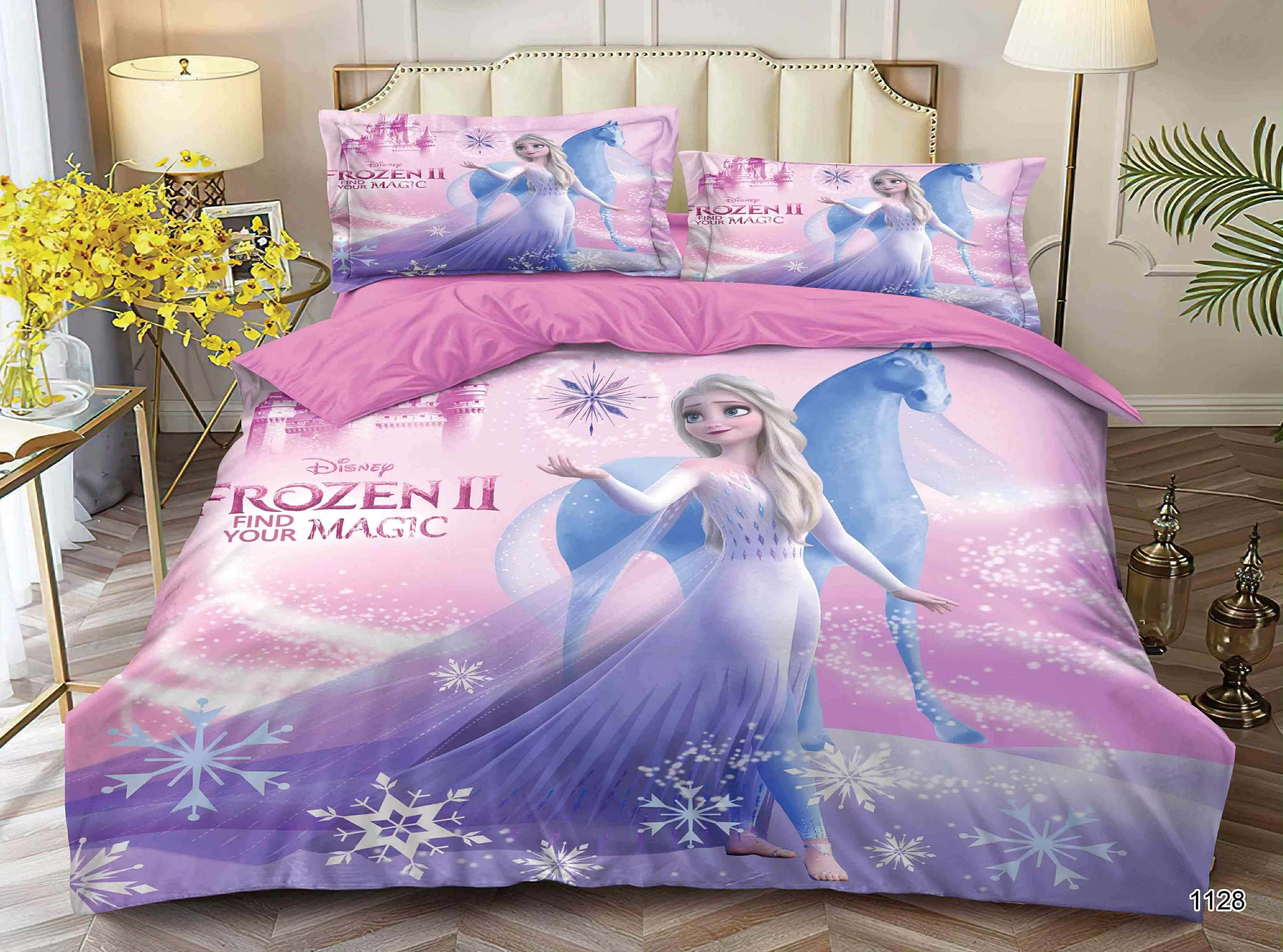 Σετ Παιδικά Σεντόνια FROZEN-II 3 τεμαχίων – 160Χ240