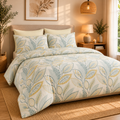 Σετ Σεντόνια Υπέρδιπλα Monarch Plaid Με Λάστιχο 185x200+30cm 6τμχ Microcotton